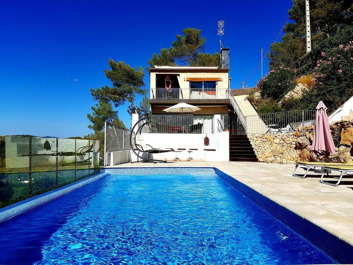 Villa Mur - Espectacular Villa Cerca De Sitges Y Bcn Olivella Buitenkant foto